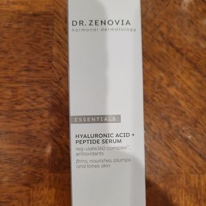 Dr. Zenovia Skincare Hyaluronic Acid + Peptide Serum NEW IN BOX